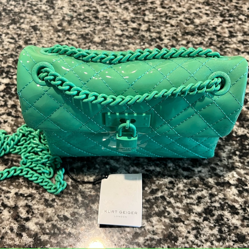Kurt Geiger Green Bag, Never Used!!!